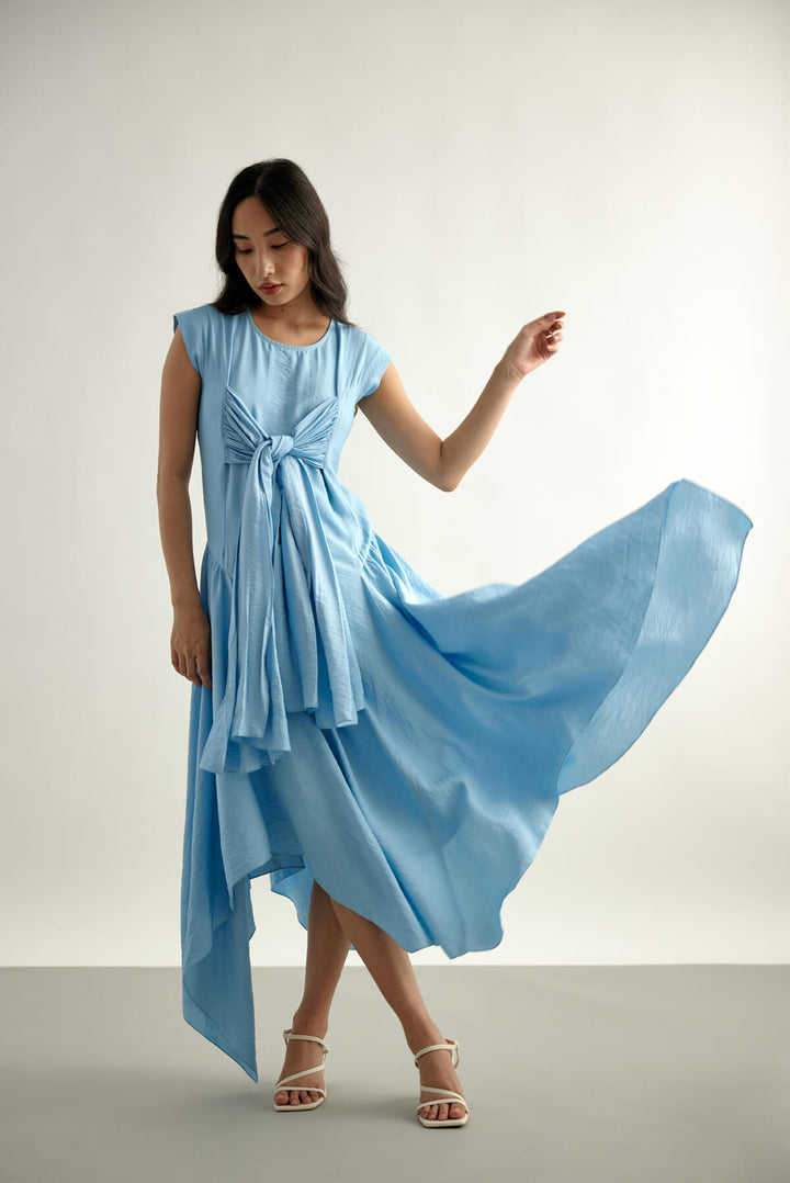 Echo Blue Flow Dress