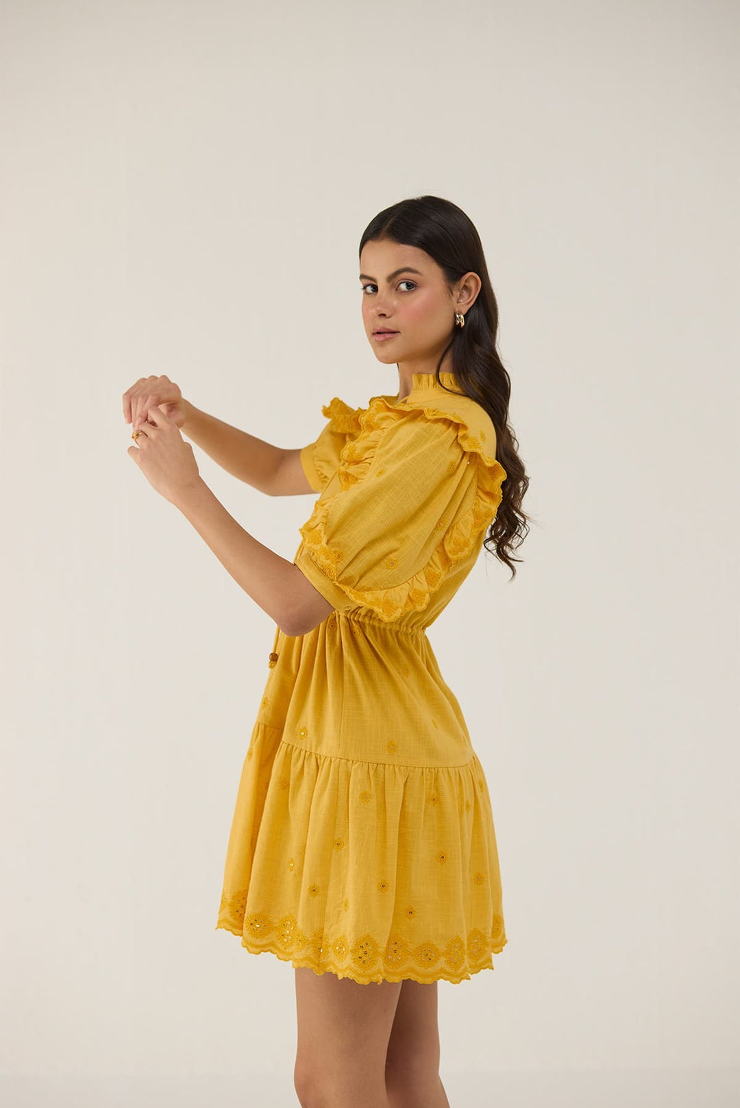 Mochi Dress Yellow