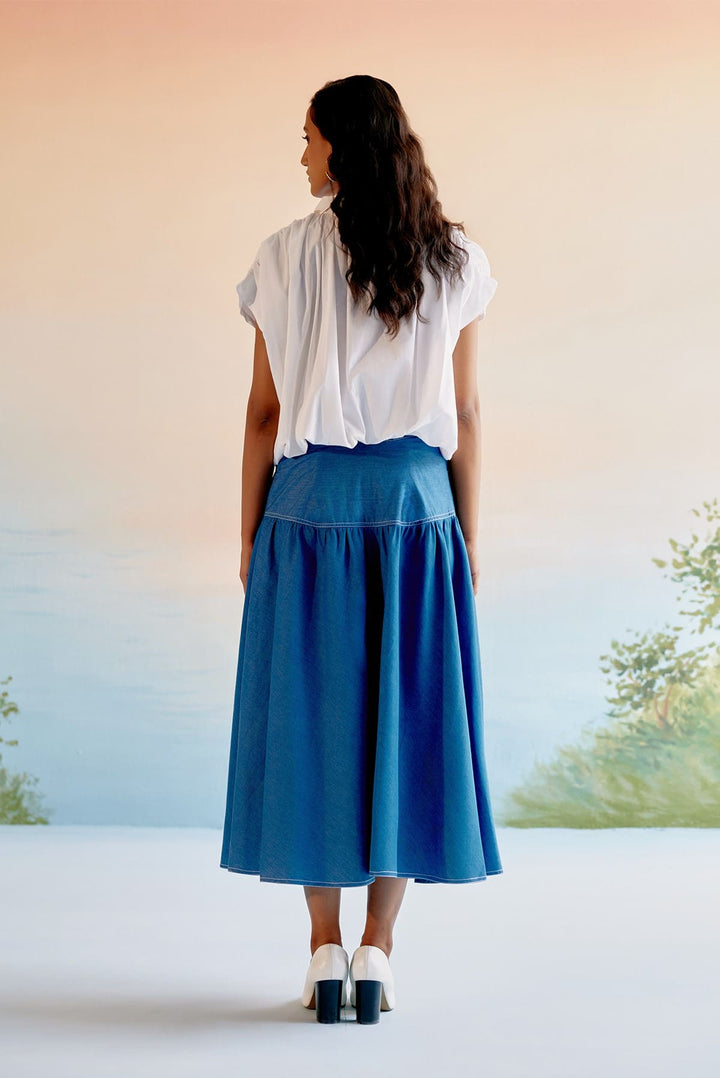 Echo Denim Skirt