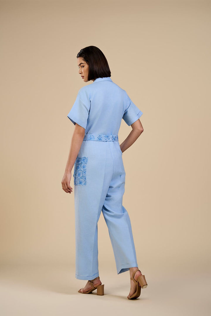 Ice Blue Jumpsuit