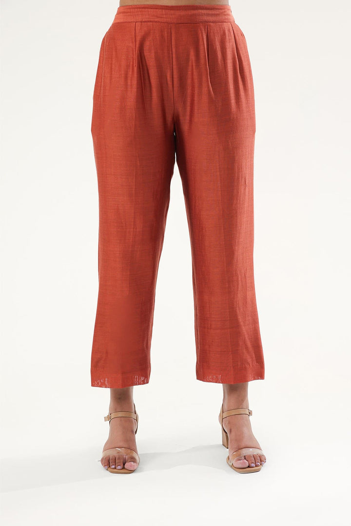 Zinnia Pant - Rust