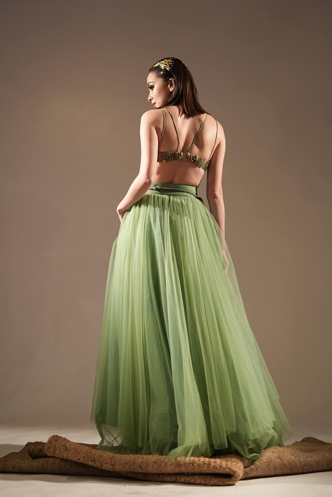Jade Green Skirt