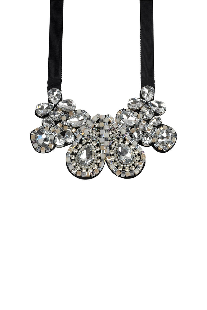 Crystal Maybach Diamonds Statement Bib Necklace