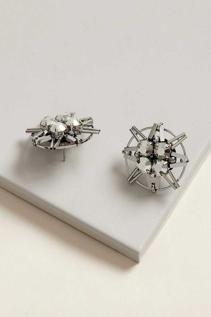 Interstellar Crystal Stud Earrings