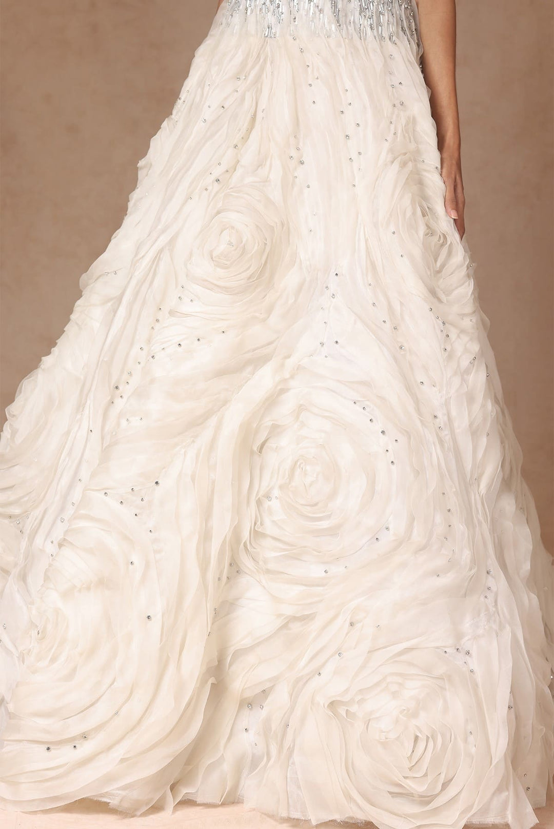 Textured Bridal Gown