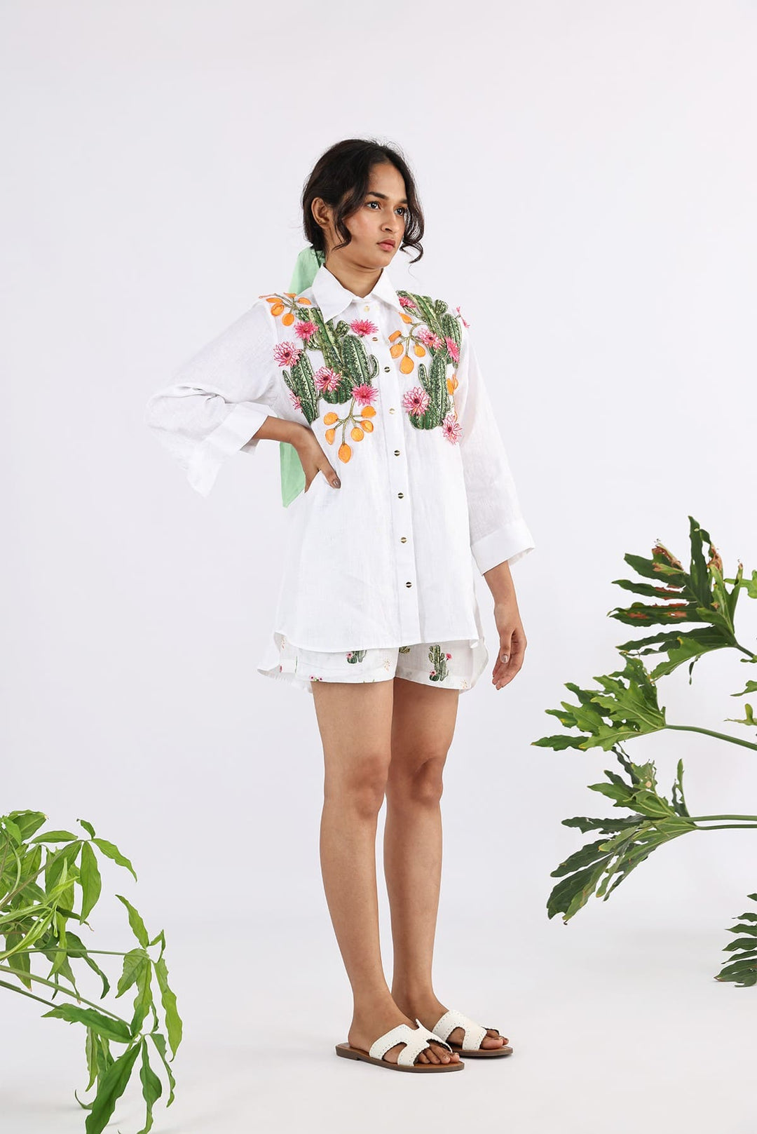 Flora Embroidered Shirt