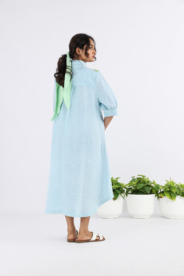 The Moonglow U Hem Long Dress