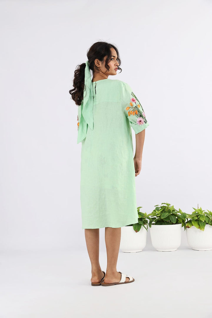 The Plimeria Emb Dress