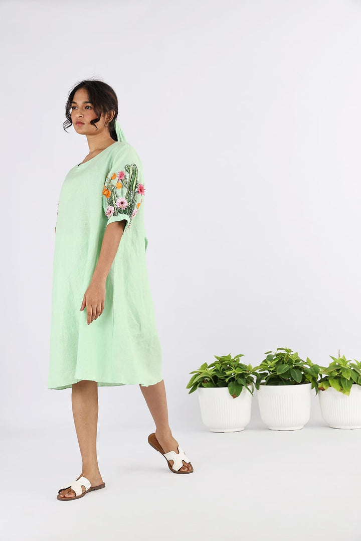 The Plimeria Emb Dress