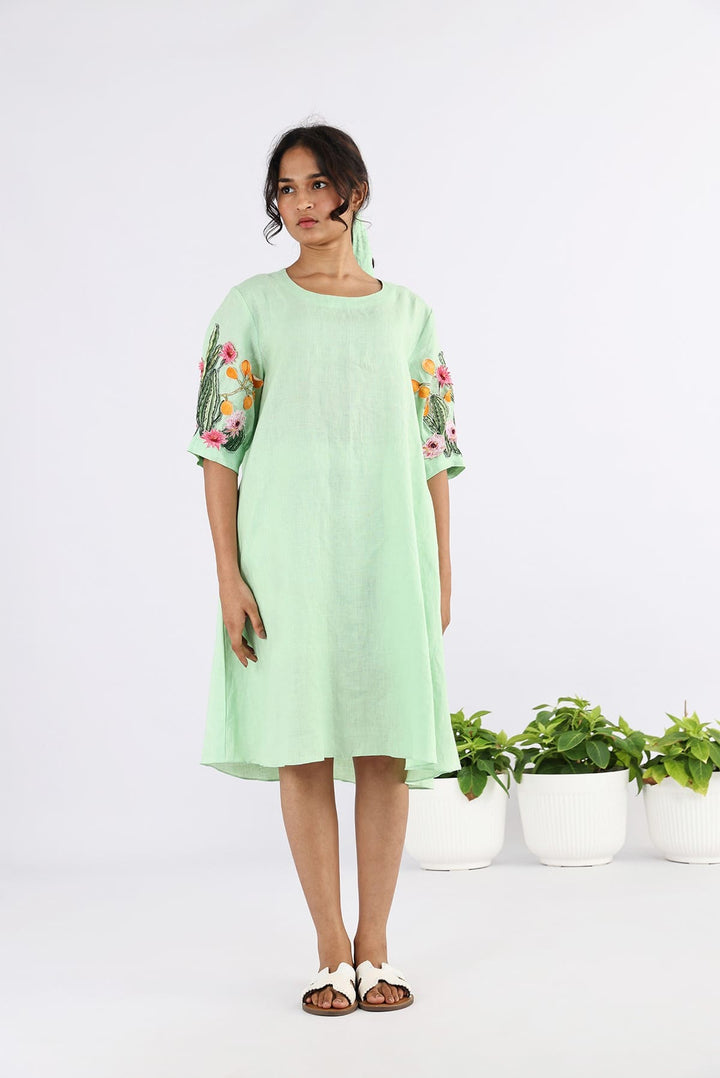 The Plimeria Emb Dress